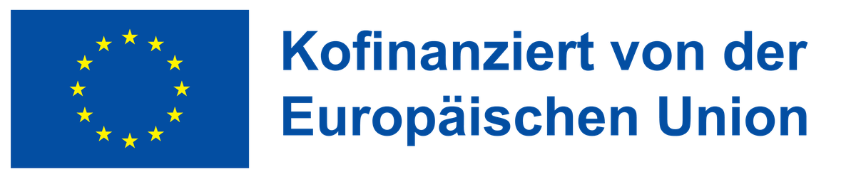 EU-Emblem – Kofinanziert von der Europäischen Union